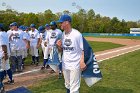 Baseball vs Babson  Wheaton College Baseball players celebrate their victory over Babson to win the NEWMAC Championship for the third year in a row. - (Photo by Keith Nordstrom) : Wheaton, baseball, NEWMAC